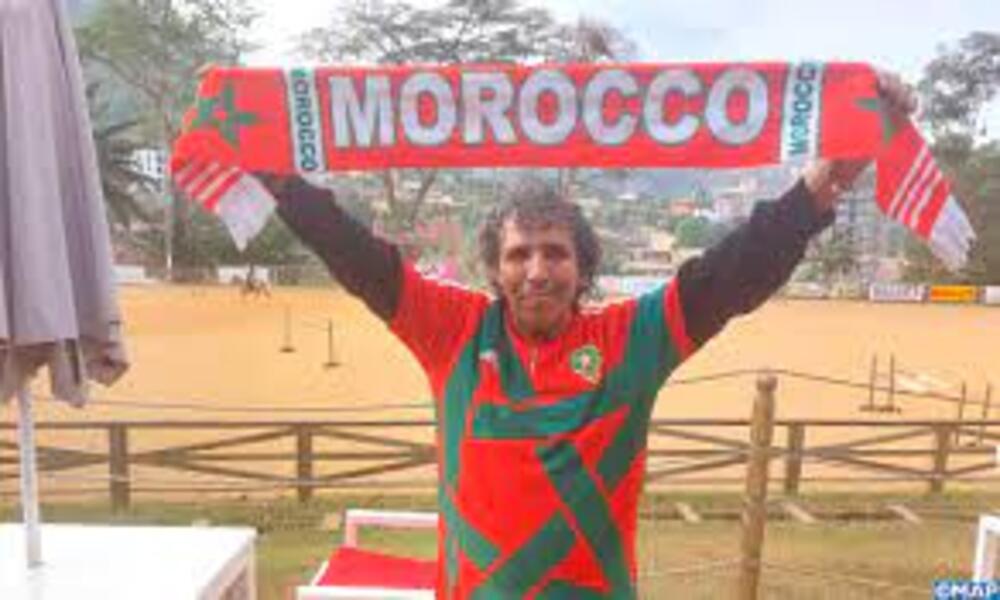 Mundial 2026: Dolmy, el hincha incondicional que acompaña siempre a Marruecos