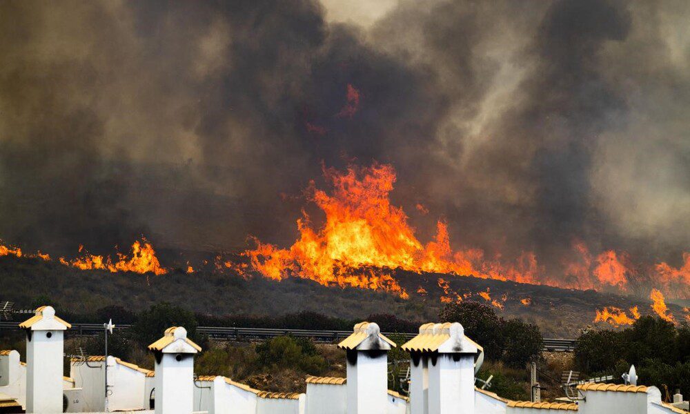 España: más de 88.500 personas afectadas por los incendios