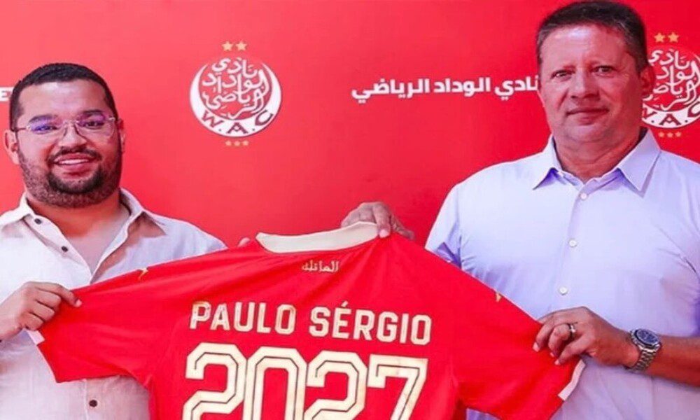 Marruecos: Paulo Sérgio, nuevo entrenador del Wydad Athletic Club