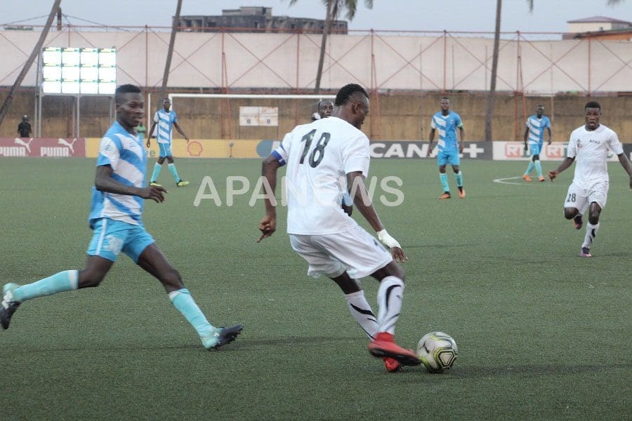 Journée 14 : Racing club Abidjan et Bouaké FC se sont neutralisés