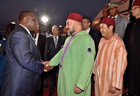 Arrivée de Sa Majesté le Roi Mohammed VI à Dakar